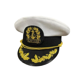 Captain Sailor Classic Ship Yacht Commander Navy Skipper Yachting Hat