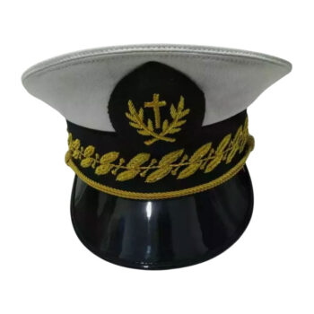 French military chaplain cap hand embroided