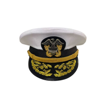 New WWll US Navy Officer Hat , US Navy Admiral Cap Repro 7 1 4