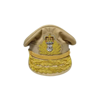 P1 WW2 British UK Royal Navy Military Captains Officers Peak Visor Hat Cap