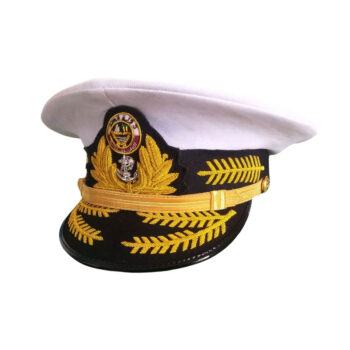 Qatar Navy Admiral officer cap