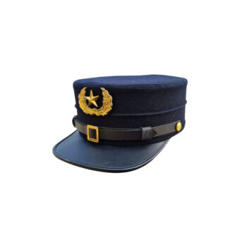 Reproduction of Most Rare Civil War Confederate Naval Officer's Visored Cap
