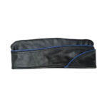 Real-LEATHER-MILITARY-TRIANGLE-BLACK-Blu-Trim-CAP-LEATHER-ARMY-HAT-GAY-FETISH-usd-60-Photoroom