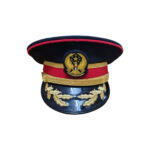 UAE-Coast-Guard-Second-Lieutenant-Peaked-Cap-with-a-Flat-Sloping-Crown..