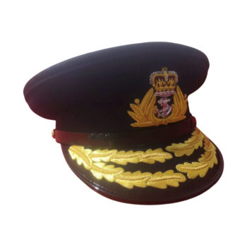 UK Royal Navy Admiral Officer White or Black Hat Cap New