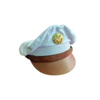 US Army Air Force AAF Enlisted Mens Visor Crusher Hat Dress Cap Bomber Crew 1944