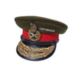 WW2 BRITISH ARMY GENERAL OFFICER'S UNIFORM PEAKED CAP HAT