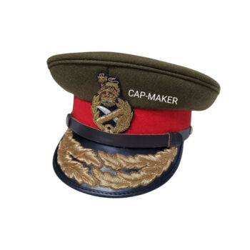WW2 BRITISH ARMY GENERAL OFFICER'S UNIFORM PEAKED CAP HAT