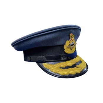 WW2 British RAF Visor Cap - Upholstered Royal Air Force Officer Hat Reproduction