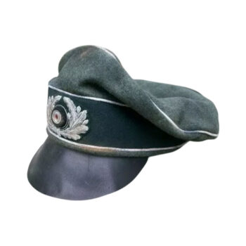 WW2 GERMAN HEER INFANTRIE OFFICER CRUSHER CAP WOOL MADE (NICE REPLICA)