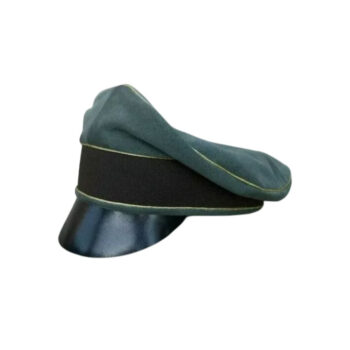 WW2 GERMAN POLICE GENERAL'S FIELD CRUSHER CAP (NICE REPLICA)