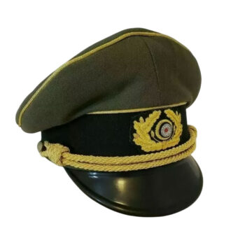 WW2 German Army Generals Officers Service Visor Hat Cap Schirmuttzen Repro