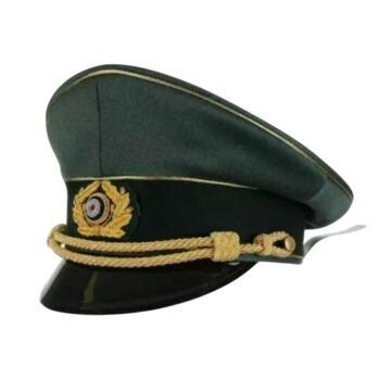 WW2 German Forrestry Army Military Generals Officers Wool Crusher Visor Hat Cap
