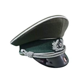 WW2 German Forrestry Army Military Generals Officers Wool Crusher Visor Hat Cap