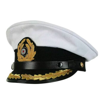 WW2 German Officer U-Boat Captain Visor Cap