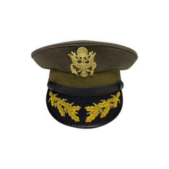 WW2 US American USAAF Army Military General Officers Crusher Visor Hat Cap