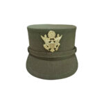 WW2 US Army woman Aircorps Military Airforce Officers Khaki Visor Hat Cap Repr
