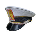 WW2 WWII ITALIAN FASCIST OFFICER VISOR  HAT  CAP Reproduction