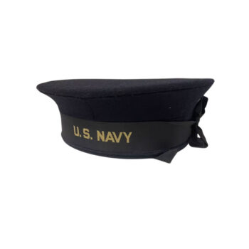 WWII US Navy Wool Beret Hat Sailor Cap