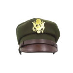 WWII WW2 US Air Force USAF Officer Cap Hat With Golden Color Badge Air Force Cap